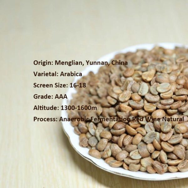 Premium Yunnan Anaerobic Natural Arabica Green Coffee Beans – 2024 Harvest - Image 3